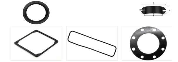 Silicone rubber gaskets Silicone rubber gaskets