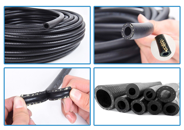 NBR Nitrile Butadiene Rubber Fuel Hose Line