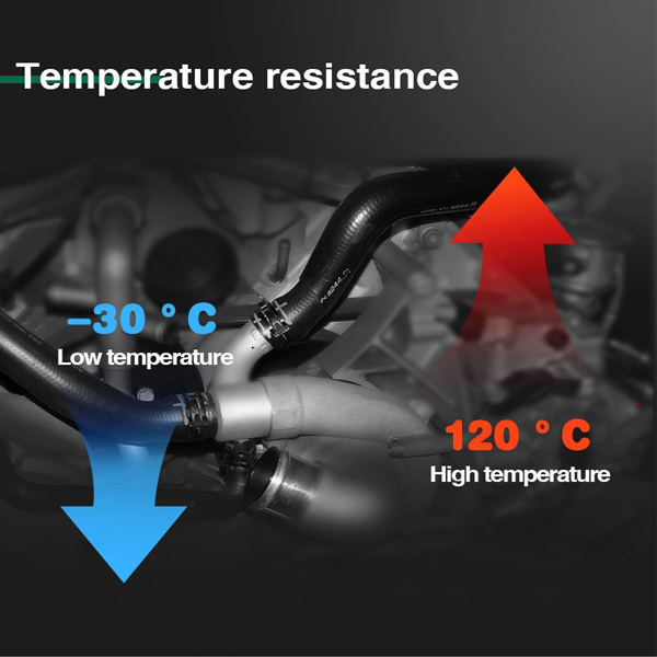 Four Layers Reinforcement Hose FKM ECO CSM Braided Rubber Hose 