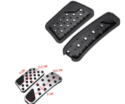 Custom Auto Rubber Parts Car Silencer Silicone rubber pad 2X Brake Clutch Pedal Pad For Honda Acura Civic