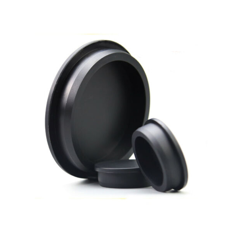 Black Silicone Rubber Blanking End Caps