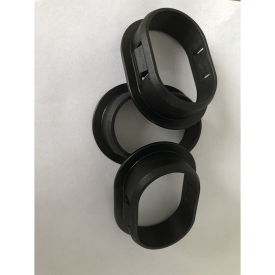 Custom rubber/nylon plastic snap-in bushing locking grommet bushing buckle