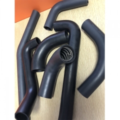 Custom Curved rubber Hose with spring inserted