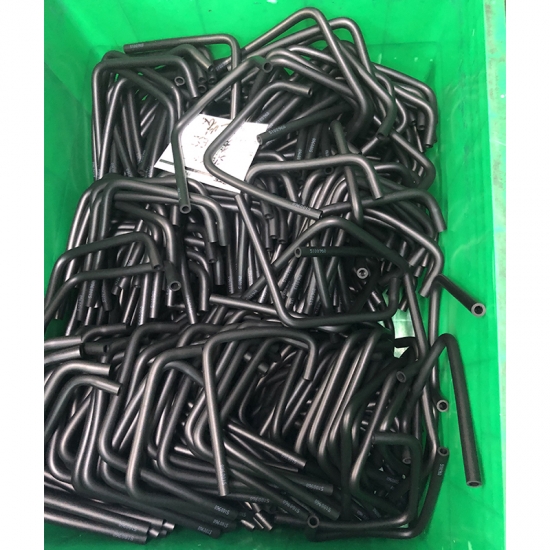 Custom Rubber Fuel Transfer Hose Bends Reinforced Rubber Hose