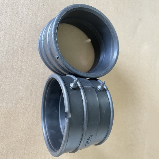 Professional manufacturer custom rubber flexible pipe connector/rubber bellow for dust proof/rubber dust protector