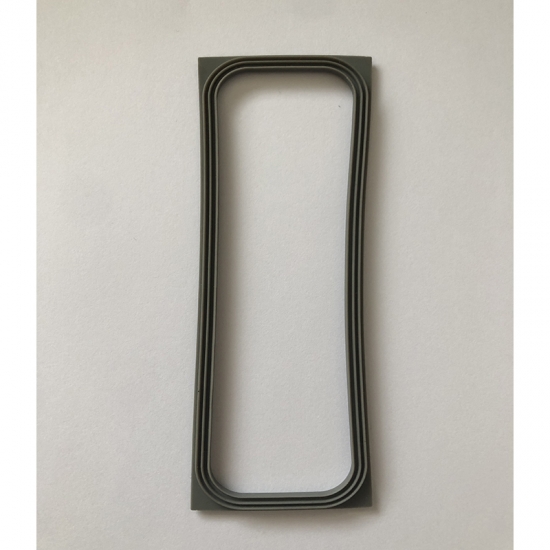 Custom Grey Rubber Silicone Seal gaskets