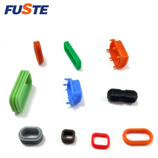 Professional Manufactuer Customize  Oval NBR/ Silicone/ Epdm/ FKM Wire Seal for Automotive Connector