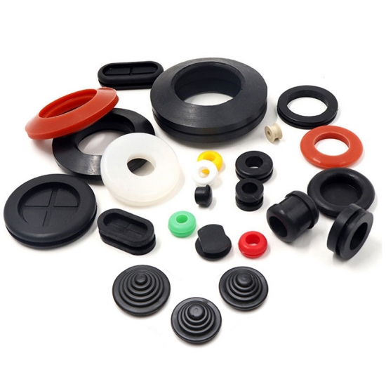 Custom Rubber Silicone parts Rubber Grommet Plug OEM