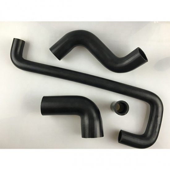 Customize extruded bend elbow tubing EPDM NBR ECO CSM rubber hose