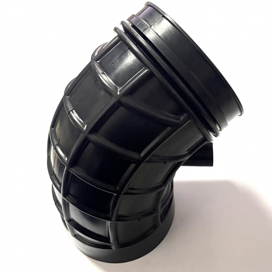 LONGESTO Black Air Cleaner Intake Hose W/ Sensor Port For Chevy Aveo / Pontiac G3 1.6L (Front)